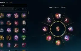 Conta LoL lvl 900 várias skins