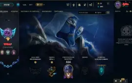 Entrega Rápida! [132 Skins 153 Campeoes Unranked] Lvl 263
