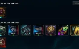 [SMURF&SKIN] Conta League of Legends 6 skins - Level 30