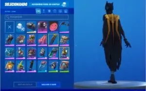 Duas Contas Fortnite Season 4-6 1900 VBucks