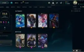 Conta League of Legends LoL full skin (só skin boa)