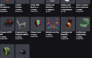 Conta Roblox com itens super raro (permanente)