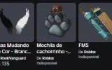 Conta Roblox com itens super raro (permanente)