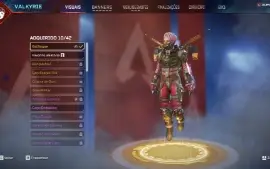 Conta com herança wraith antiga S1, 5 skin lendarias
