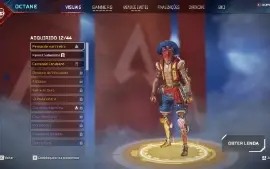 Conta com herança wraith antiga S1, 5 skin lendarias