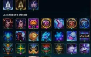 Conta lol lvl 72 Borda Platina ate o fim da season atual