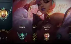 Conta LoL, LvL 53 , 6 SKINS , PLat 4