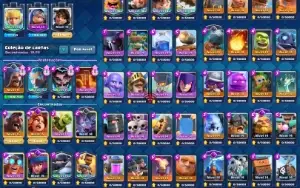 Clash Royale CV 54, Torre do rei 15, 8k+ troféus
