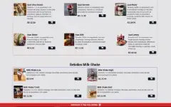 Site desenvolvido lojinha de açai