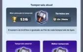 CONTA CLASH ROYALE LVL 12 + 195K OURO E 700 GEMAS