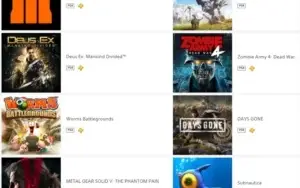 Conta PSN com Varios jogos TOP e PLUS até 04/22