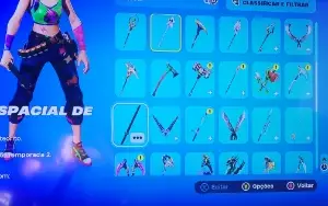 Conta Fortnite com 8k de vbucks e skins