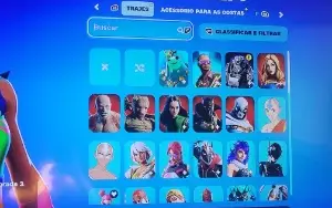 Conta Fortnite com 8k de vbucks e skins