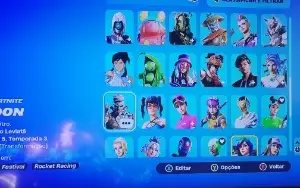 Conta Fortnite com 8k de vbucks e skins
