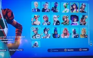 Conta Fortnite com 8k de vbucks e skins