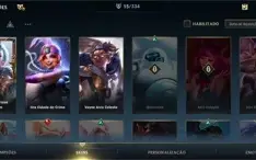 Conta WR diamante, mestre season passada várias skins e pass