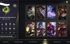 Conta WR diamante, mestre season passada várias skins e pass