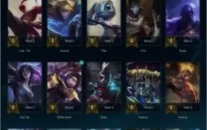 Conta league of legends unrankd lvl 30