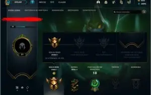 Conta lol ouro 1