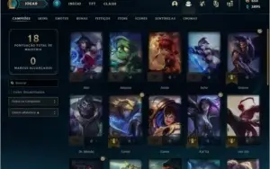 Conta lol ouro 1