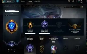 Contas lol DiamanteIV - Gold l
