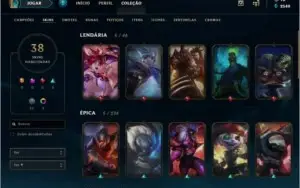 Contas lol DiamanteIV - Gold l