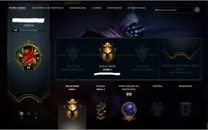 Contas lol DiamanteIV - Gold l