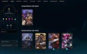 Conta Lol Mestre 65pdl Handlvl 87,5% de WR MMR Alto