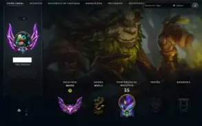 Conta Lol Mestre 65pdl Handlvl 87,5% de WR MMR Alto