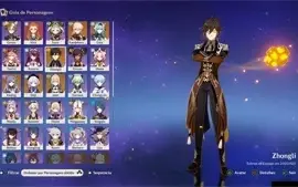 Genshin Impact Account ⭐ Zhongli C1 + Báculo de Homa ⭐
