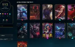 Handlevel Lvl 129 Recheada De Skin Tryhard (Boa Para Main)