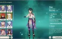 AR 46 Xiao + Diluc C1 + Yujin C6 + Espada Celestial
