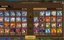 Conta lategame com Nat5 LD Faz todos os conteúdos do jogo.