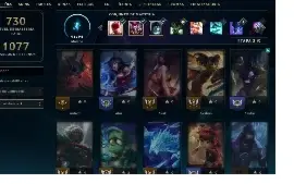Conta League of Legends lv 765