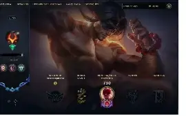 Conta League of Legends lv 765