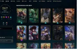 Conta League of Legends lv 765