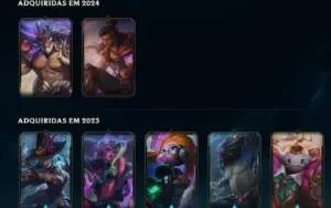 Conta de League of Legends Esmeralda 1 (Borda mestre)