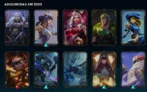 Conta de League of Legends Esmeralda 1 (Borda mestre)