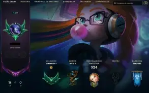 Conta de League of Legends Esmeralda 1 (Borda mestre)