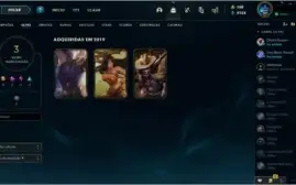 CONTA GOLD 4, 43 champs 3 skins