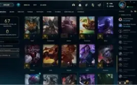 CONTA GOLD 4, 43 champs 3 skins