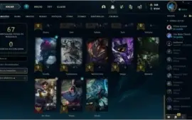 CONTA GOLD 4, 43 champs 3 skins
