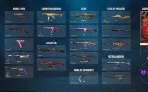 Conta diamante 2 Full agentes Vandal, phantom, op e ++