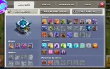 Conta clash CV15 + conta clash Royale