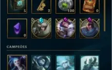 Conta lvl 95 unranked