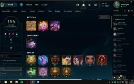 Conta de lol, valorant e wild rift