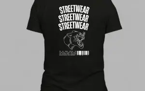 Camisa poliéster/dry fit Estampa streetwear pantera