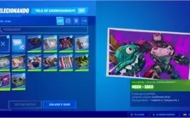 CONTA FORTNITE COM BOLO DE 1 ANO DE ANIVERSÁRIO (RARA)