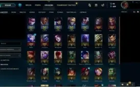 Acc de LoL top para smurf e main