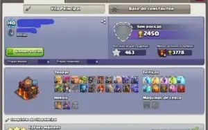 CONTA CLASH OF CLANS CV10 FULL